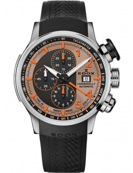 Edox 01129-TNCA-BENO Chronorally Automatic Mens Watch 45mm 10ATM