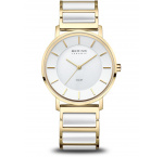 Bering 19535-714 Ladies Watch Slnečný pohon Keramika 35mm 3ATM