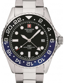 Swiss Alpine Military 7052.1132 GMT diver 42mm 10ATM