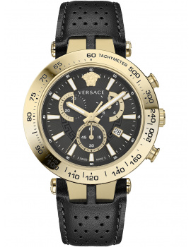 Versace VEJB00422 Bold Chronograph Mens Watch 46mm 5ATM