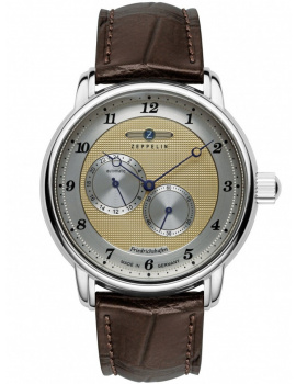Zeppelin 8568-5 Mens Watch Friedrichshafen Automatic 40mm 5ATM