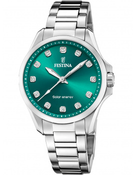 Festina F20654/3 Slnečný pohon Energy Ladies Watch 35mm 5ATM