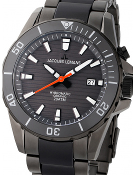 Jacques Lemans 1-2222A Hybromatic Mens Watch 42mm 20ATM