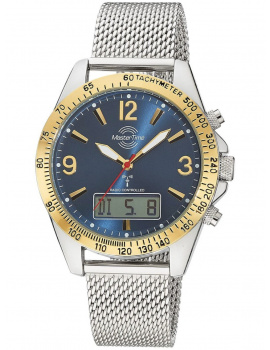 Master Time MTGA-10964-32M Mens Watch Sporty Big Date Chronograph 42mm 5ATM