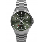 Bauhaus 2868M-4 Mens Watch Aviation Automatic Titanium 42mm 10ATM
