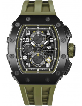 Tsar Bomba TB8204Q-38 Mens Watch Elemental Chronograph 43mm 5ATM