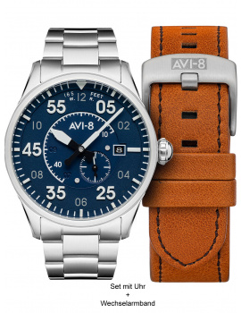 AVI-8 AV-4073-11 Spitfire Automatic 42mm 5ATM