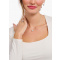 Thomas Sabo KE2211-051-14-L45V Silver necklace w. white heart pendant