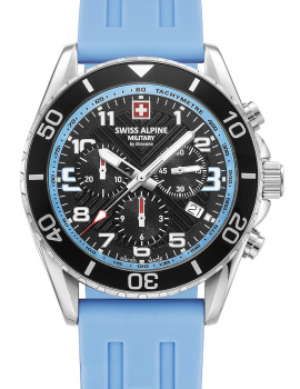Swiss Alpine Military 7029.9831 Raptor Chronograph Mens Watch 42mm