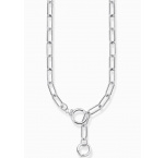 Thomas Sabo KE2192-051-14 Ladies link necklace with two ring clasps, adjustable