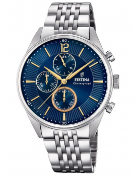 Festina F20285/3 Timeless Chronograph 41mm 5ATM
