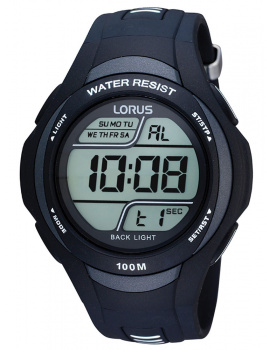 Lorus R2305EX9 Men's Digital-Watch 10 ATM 45 mm