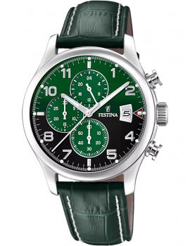 Festina F20375/8 Mens Watch Chronograph 43mm 10ATM
