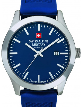 Swiss Alpine Military 7055.1835 športové Mens Watch 43mm 10ATM