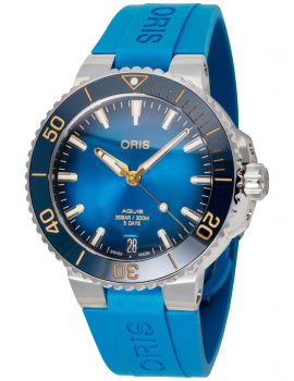 Oris 01 400 7769 4125-07 4 22 75FC Mens Watch Aquis Date 41,5mm 30ATM