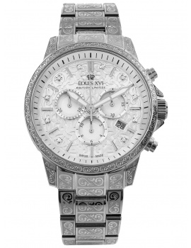 Louis XVI LXVI1820 Mens Watch Palais Royale 2.0 Diamond 43mm 10ATM