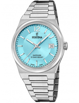 Festina F20035/7 Ladies Watch Swiss Made RivĂ© 35mm 10ATM
