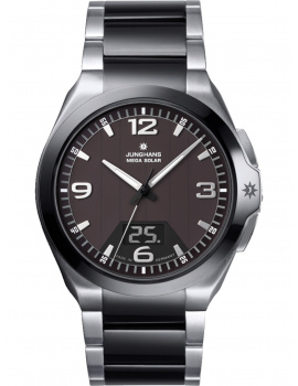 Junghans 18112044 Mens Watch Spektrum Mega Slnečný pohon 42mm 10ATM