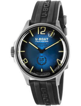 U-Boat 2029 Mens Watch Darkmoon Anniversary 46mm 5ATM