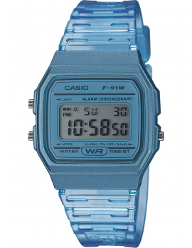 Casio F-91WS-2EF Ladies Watch Timeless Collection 33mm 1ATM
