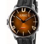 U-Boat 8703/B Darkmoon Brown SS Soleil 44mm 5ATM