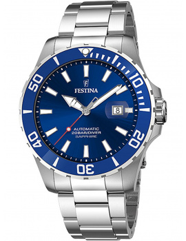 Festina F20531/3 Diver Automatic Mens Watch 44mm 20ATM