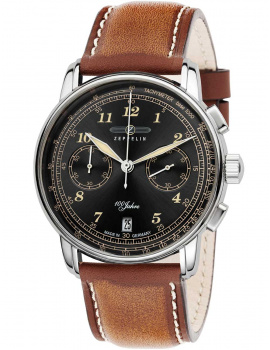 Zeppelin 7674-3 LZ-127 Chronograph 43mm 5ATM