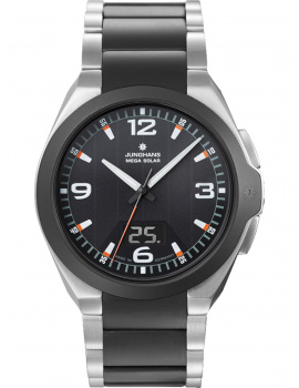 Junghans 18142544 Mens Watch Spektrum Mega Slnečný pohon 42mm 10ATM
