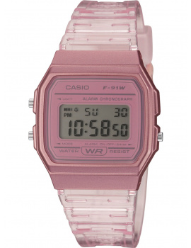 Casio F-91WS-4EF Ladies Watch Timeless Collection 33mm 1ATM