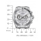 Citizen AN8200-50A Quartz Chronograph Mens Watch 44mm