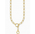 Thomas Sabo KE2192-414-14 Ladies link necklace with two ring clasps, adjustable