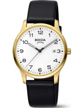 Boccia 3620-08 Mens Watch Titanium 39mm 5ATM