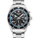 Swiss Alpine Military 7029.9131 Raptor Chronograph Mens Watch 42mm