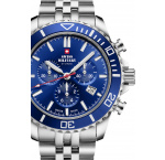 Swiss Military SM34103.02 Mens Watch Športové Chronograph 43mm 10ATM