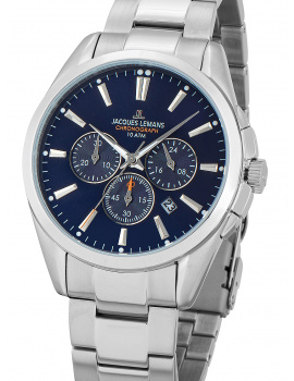 Jacques Lemans 1-1945.1E Derby Chronograph 43mm 10ATM