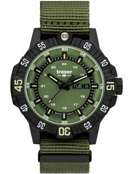 Traser H3 110726 P99 Q Tactical Green 46mm 20ATM