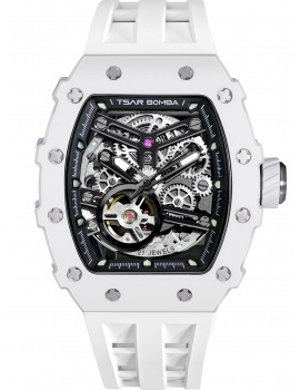 Tsar Bomba TB8208C-07 Mens Watch Elementar Keramika Automatic 44mm 5ATM