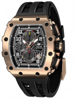 Tsar Bomba TB8204Q-07 Mens Watch Elementar Chronograph 44mm 5ATM