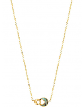 ANIA HAIE N027-03G Turning Tides Ladies Necklace, adjustable
