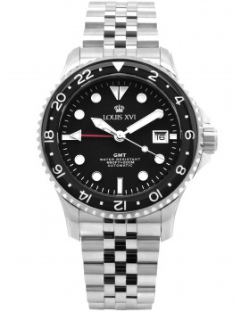 Louis XVI LXVI1434 Mens Watch Mirabeau Automatic GMT 41mm 20ATM