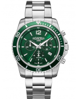 Roamer 862837 41 75 20 Mens Watch Nautic Chrono 100 Chronograph 43mm 10ATM