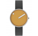 Picto 43353-1212 Ladies Watch Mustard Yellow 30mm 5ATM