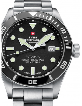 Swiss Military SMA34075.01 Automatic 44mm 50ATM