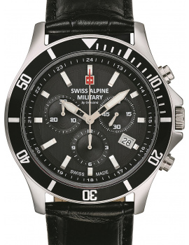 Swiss Alpine Military 7022.9537 chronograph 42mm 10ATM