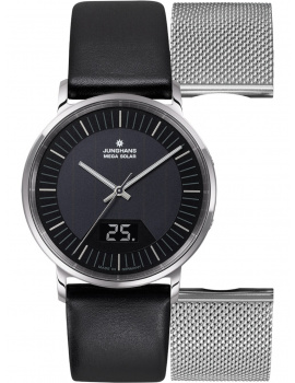 Junghans 56422000 Mens Watch Milano Mega Slnečný pohon 39mm 5ATM