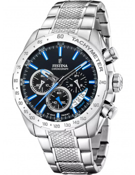 Festina F20668/6 Mens Watch Timeless Chronograph 45mm 10ATM