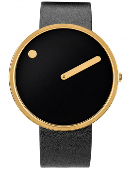Picto 43387-4120G Black 40mm 5ATM