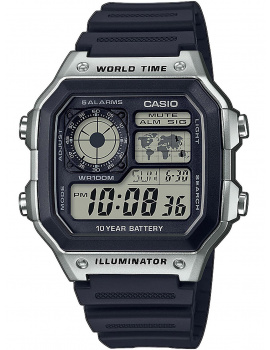 Casio AE-1200WH-1CVEF Collection men`s 42mm 10ATM