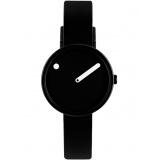 PICTO 43360-0112B Ladies Watch Black and White 30mm 5ATM