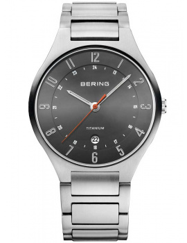 Bering 11739-772 Titanium Men's 39mm 5 ATM